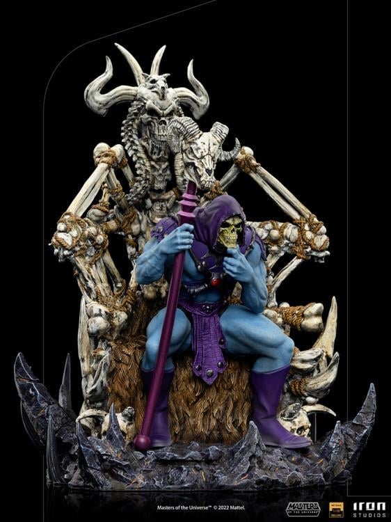Masters of the Universe Skeletor on Throne 1/10 Deluxe Art Scale Statue Gallery Image 5