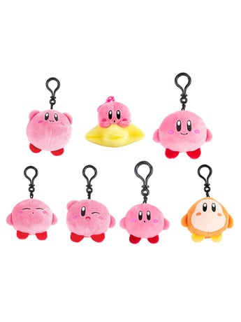 Kirby Club Mocchi- Mocchi (Ver. B) Pack of 8 Assorted 4-Inch Clip-On Plush Gallery Image 2