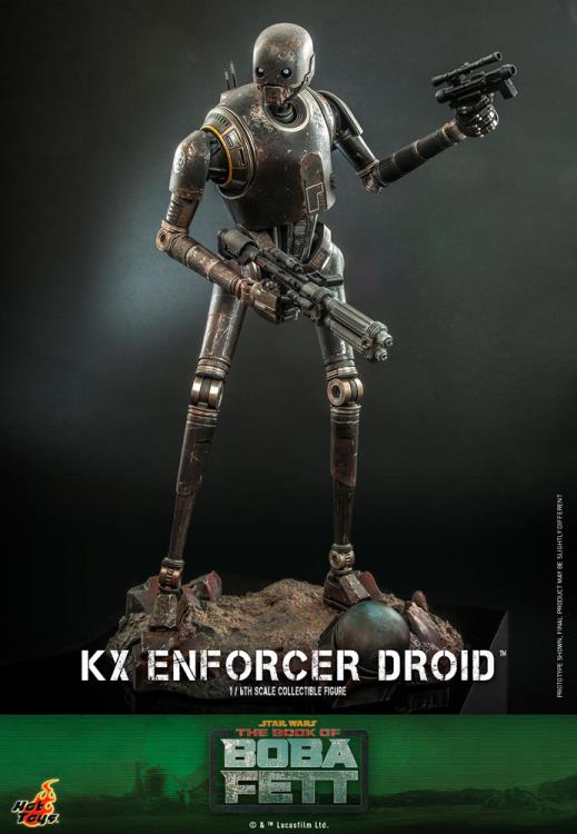 The Book of Boba Fett TMS072 KX Enforcer Droid 1/6 Scale Collectible Figure Gallery Image 3