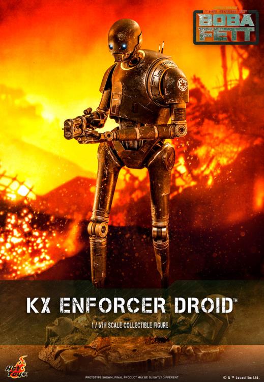 The Book of Boba Fett TMS072 KX Enforcer Droid 1/6 Scale Collectible Figure Gallery Image 16