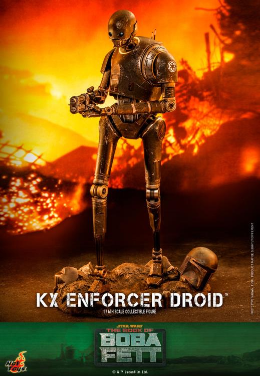 The Book of Boba Fett TMS072 KX Enforcer Droid 1/6 Scale Collectible Figure Gallery Image 13