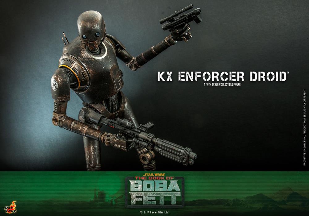 The Book of Boba Fett TMS072 KX Enforcer Droid 1/6 Scale Collectible Figure Gallery Image 4