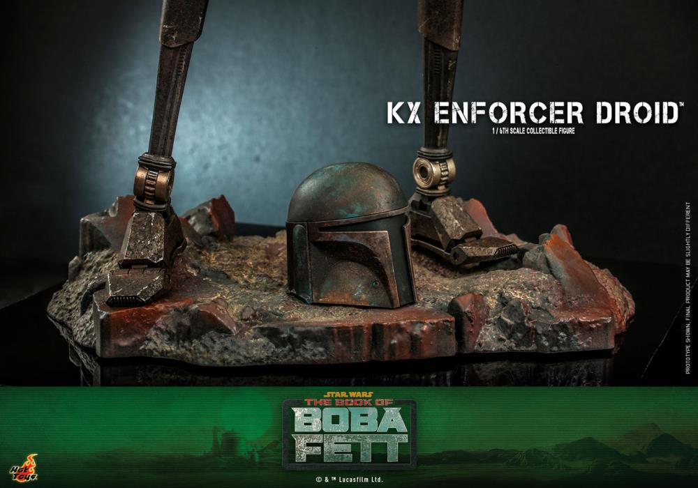 The Book of Boba Fett TMS072 KX Enforcer Droid 1/6 Scale Collectible Figure Gallery Image 7