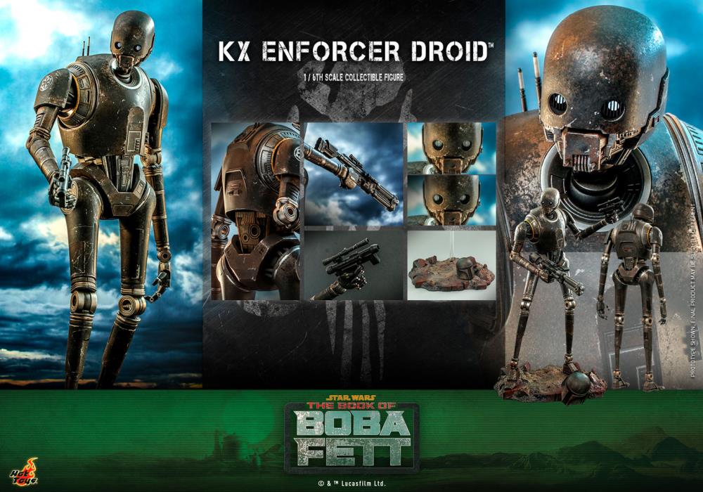The Book of Boba Fett TMS072 KX Enforcer Droid 1/6 Scale Collectible Figure Gallery Image 21