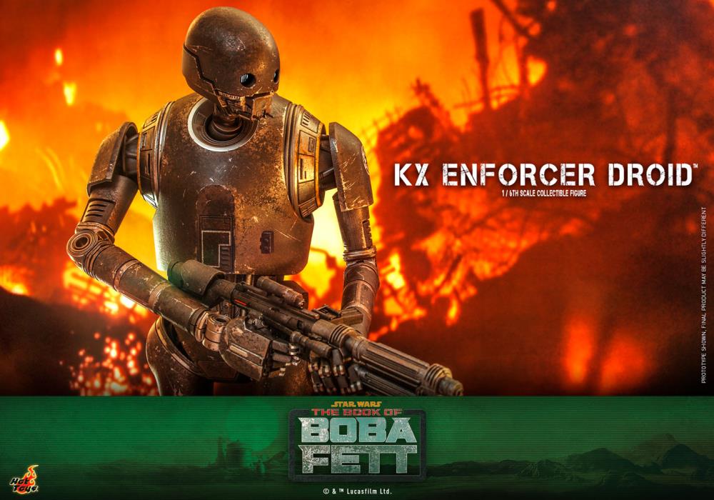 The Book of Boba Fett TMS072 KX Enforcer Droid 1/6 Scale Collectible Figure Gallery Image 15