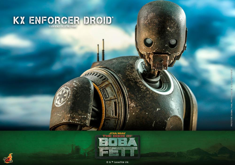 The Book of Boba Fett TMS072 KX Enforcer Droid 1/6 Scale Collectible Figure Gallery Image 10