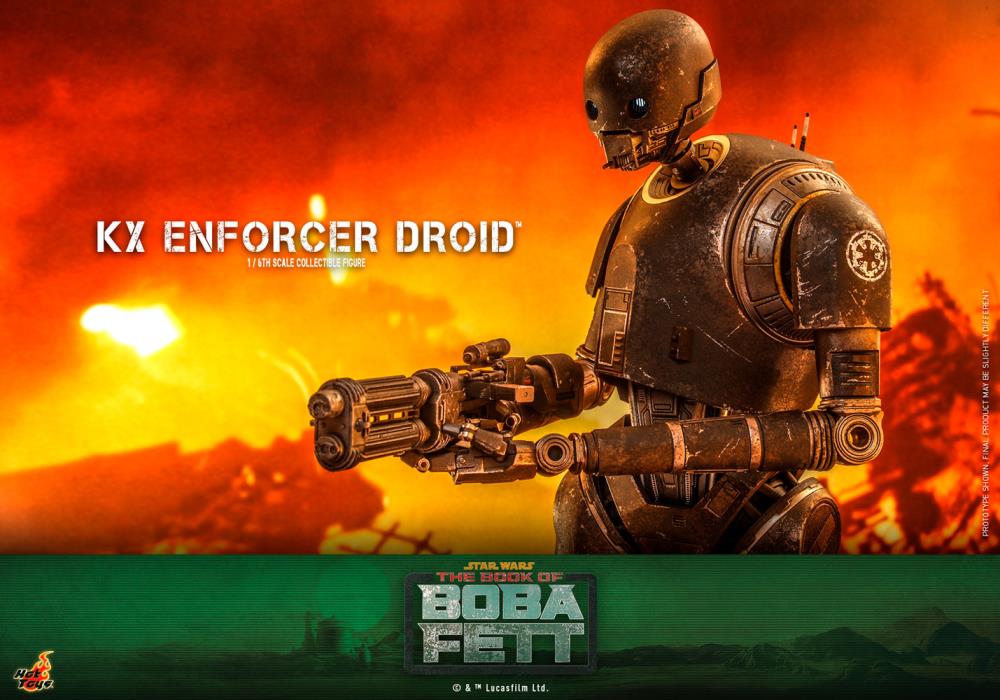 The Book of Boba Fett TMS072 KX Enforcer Droid 1/6 Scale Collectible Figure Gallery Image 20