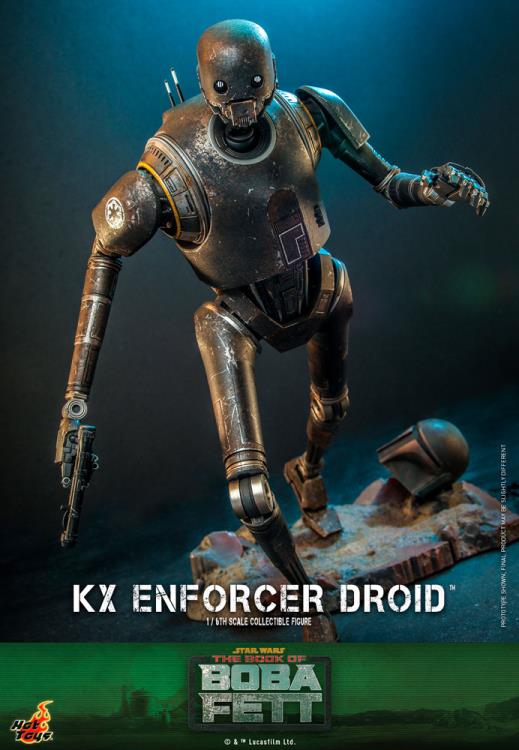 The Book of Boba Fett TMS072 KX Enforcer Droid 1/6 Scale Collectible Figure Gallery Image 6