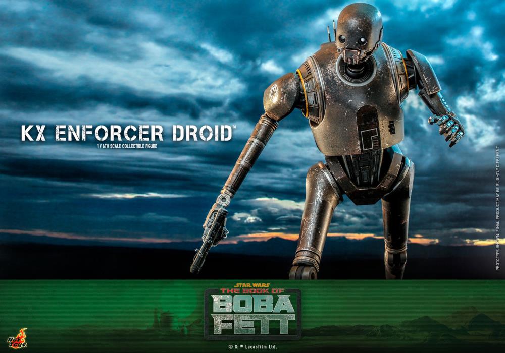 The Book of Boba Fett TMS072 KX Enforcer Droid 1/6 Scale Collectible Figure Gallery Image 11
