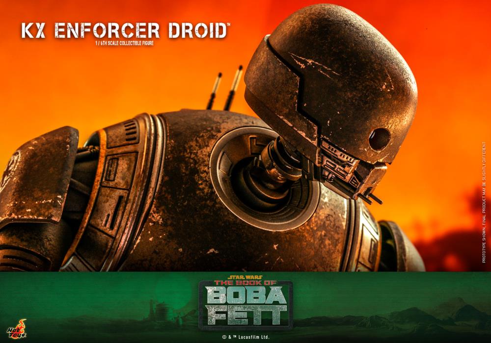 The Book of Boba Fett TMS072 KX Enforcer Droid 1/6 Scale Collectible Figure Gallery Image 19