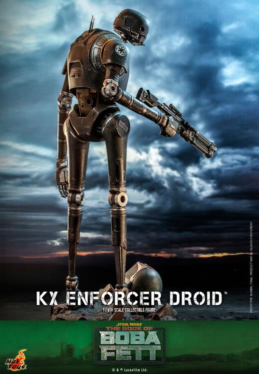 The Book of Boba Fett TMS072 KX Enforcer Droid 1/6 Scale Collectible Figure Gallery Image 9