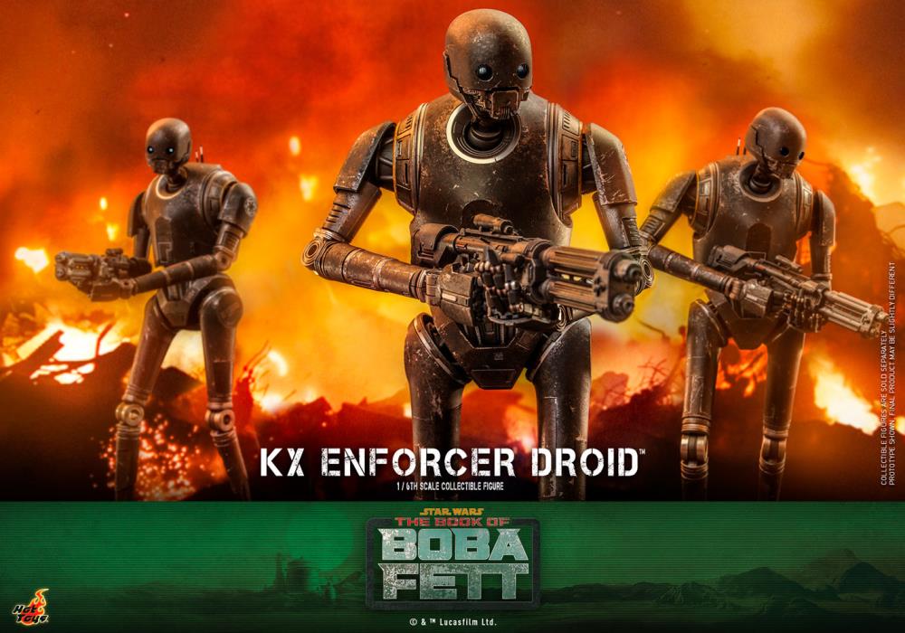 The Book of Boba Fett TMS072 KX Enforcer Droid 1/6 Scale Collectible Figure Gallery Image 14