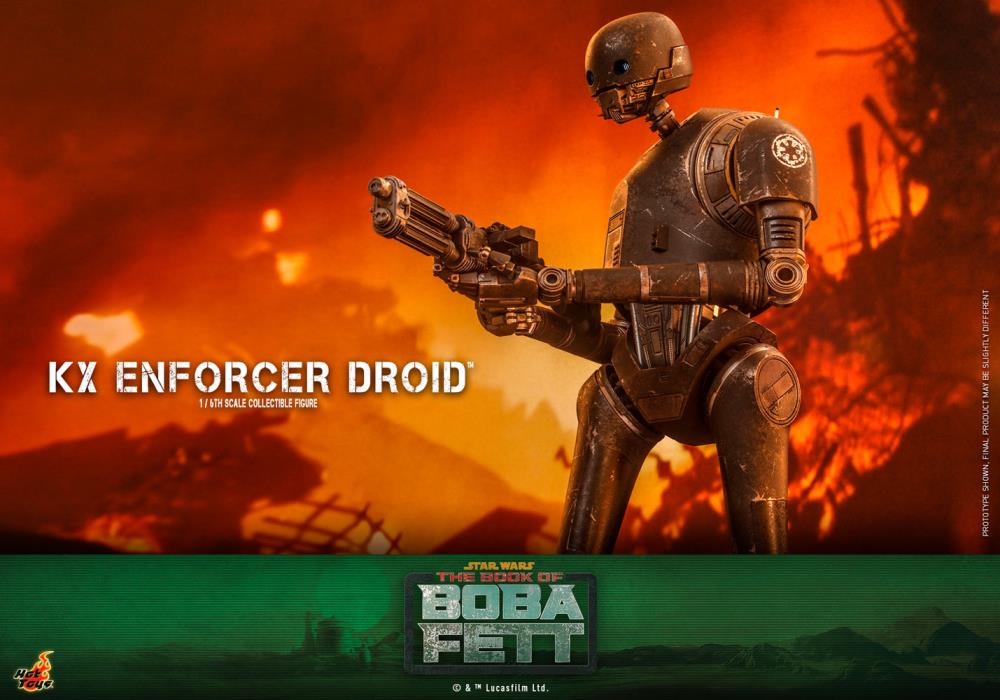 The Book of Boba Fett TMS072 KX Enforcer Droid 1/6 Scale Collectible Figure Gallery Image 18
