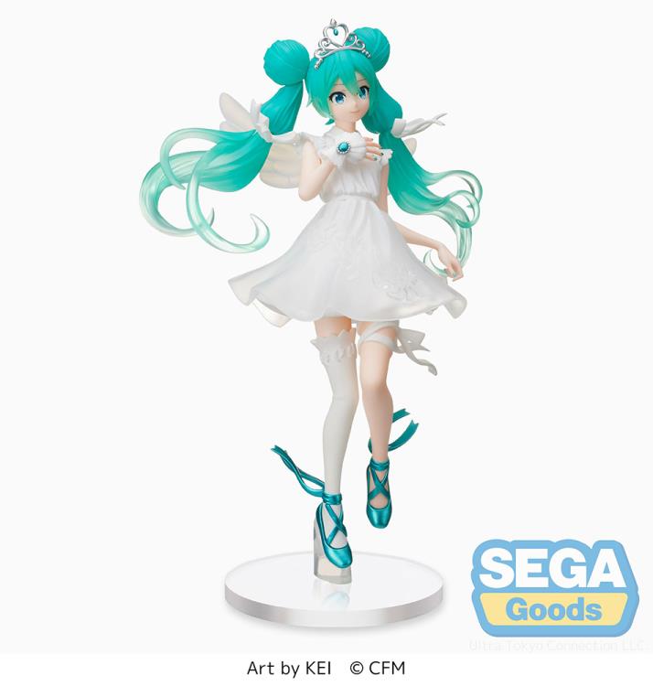 Vocaloid Hatsune Miku (15th Anniversary KEI Ver.) Super Premium Figure Gallery Image 8