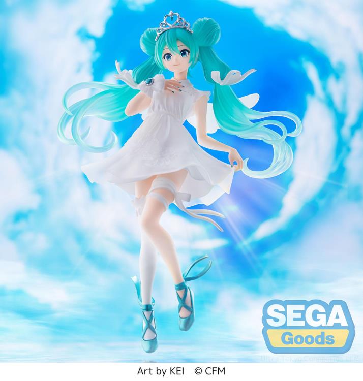 Vocaloid Hatsune Miku (15th Anniversary KEI Ver.) Super Premium Figure Gallery Image 4