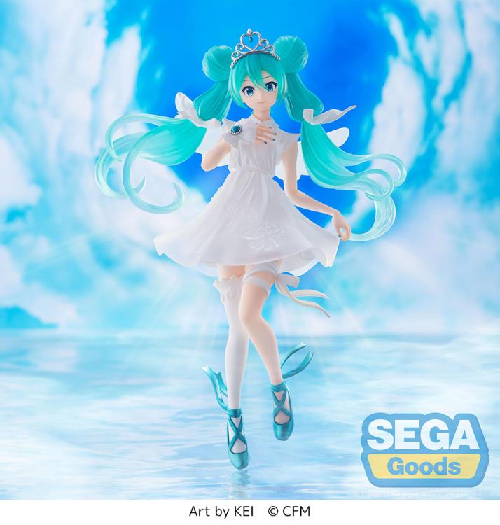 Vocaloid Hatsune Miku (15th Anniversary KEI Ver.) Super Premium Figure Gallery Image 3