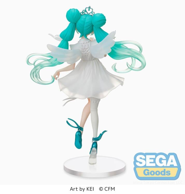 Vocaloid Hatsune Miku (15th Anniversary KEI Ver.) Super Premium Figure Gallery Image 9