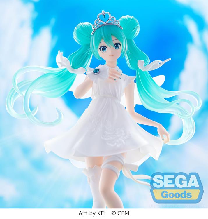 Vocaloid Hatsune Miku (15th Anniversary KEI Ver.) Super Premium Figure Gallery Image 5