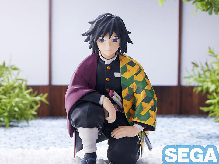 Demon Slayer: Kimetsu No Yaiba Giyu Tomioka (Hashira Meeting) Premium Perching Figure Gallery Image 1