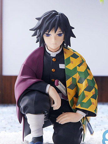 Demon Slayer: Kimetsu No Yaiba Giyu Tomioka (Hashira Meeting) Premium Perching Figure Gallery Image 2