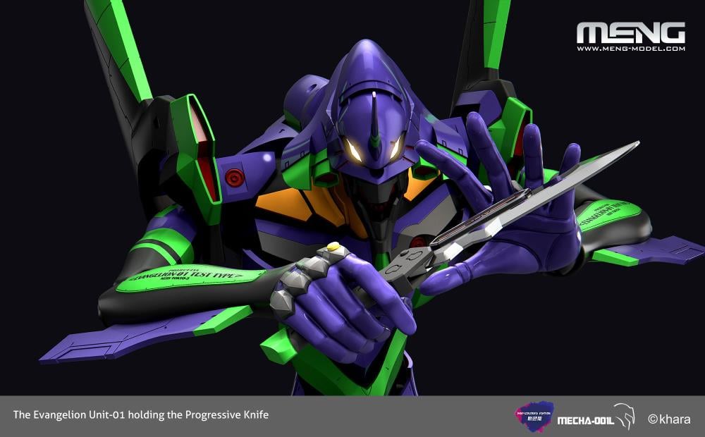 Rebuild of Evangelion EVA Unit-01 Model Kit Gallery Image 13