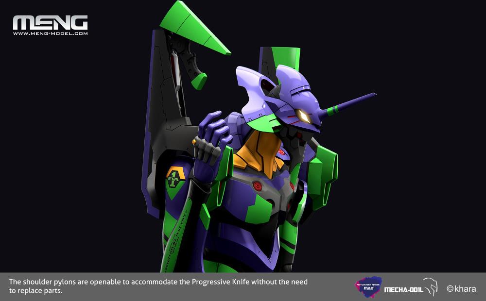 Rebuild of Evangelion EVA Unit-01 Model Kit Gallery Image 11