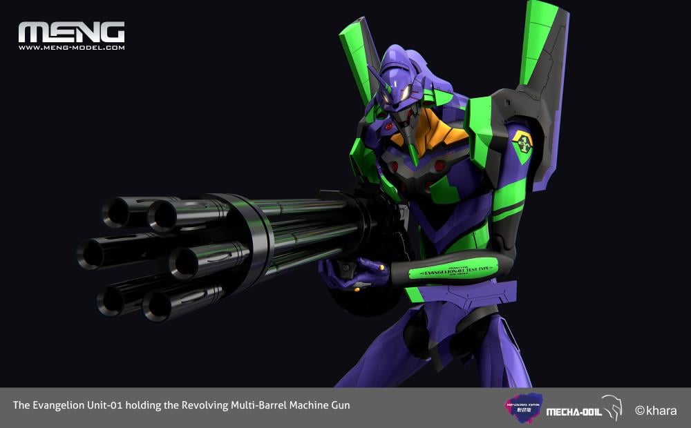 Rebuild of Evangelion EVA Unit-01 Model Kit Gallery Image 8