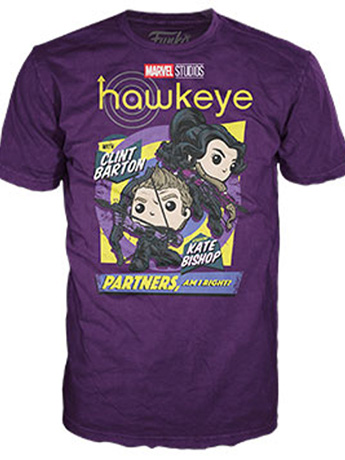 Pop! Tees: Marvel - Hawkeye Gallery Image 2
