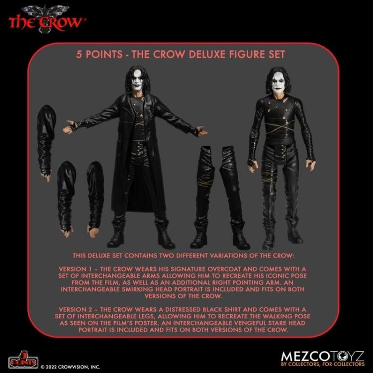 The Crow 5 Points Deluxe Figure Set Gallery Image 3