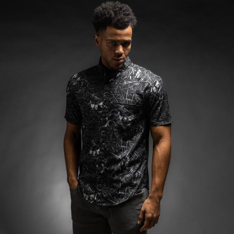 Marvel We Are Venom Short Sleeve Button Up Shirt Gallery Image 7