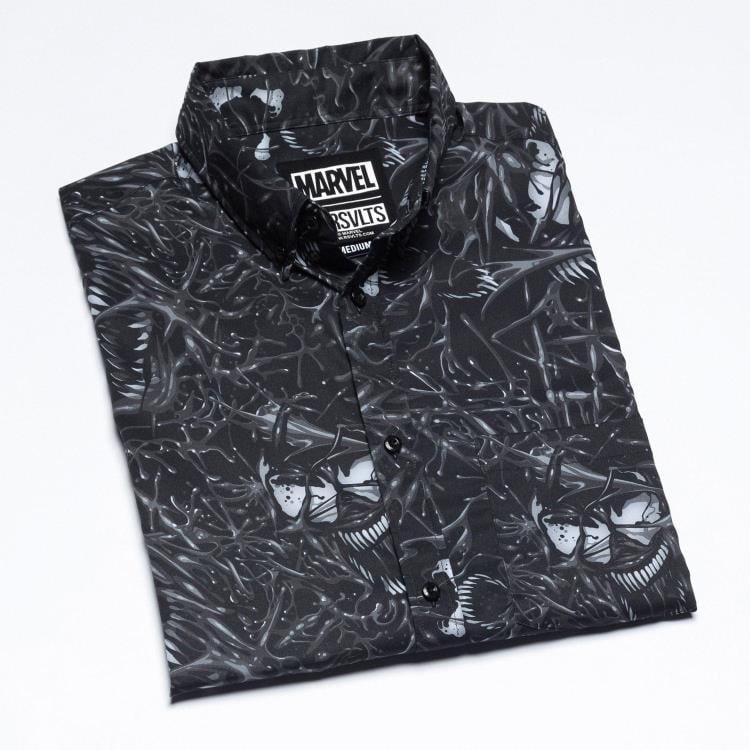 Marvel We Are Venom Short Sleeve Button Up Shirt Gallery Image 9
