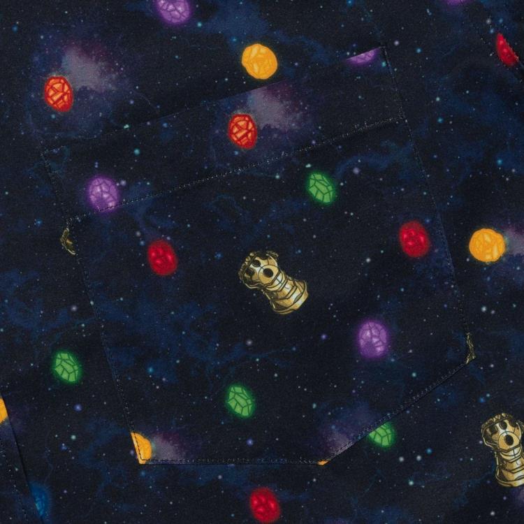 Marvel Little Things: Perfectly Balanced Short Sleeve Button Up Shirt Gallery Image 6