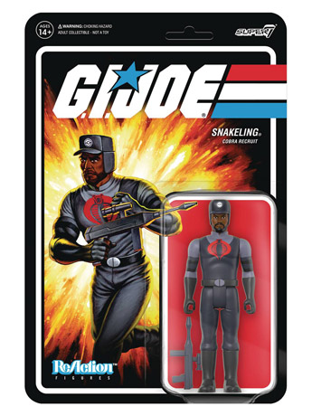 G.I. Joe ReAction Cobra Snakeling with Beard (Brown) Figure Gallery Image 2