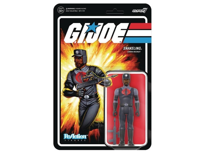 G.I. Joe ReAction Cobra Snakeling with Beard (Brown) Figure Gallery Image 1