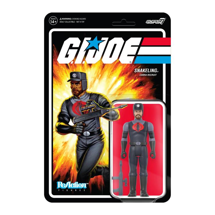 G.I. Joe ReAction Cobra Snakeling with Beard (Tan) Figure Gallery Image 4