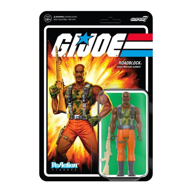 G.I. Joe ReAction Roadblock Figure Gallery Image 4