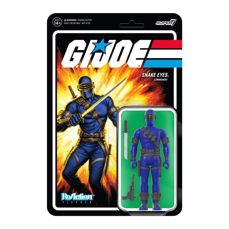 G.I. Joe ReAction Snake Eyes (Ver.3) Figure Gallery Image 4