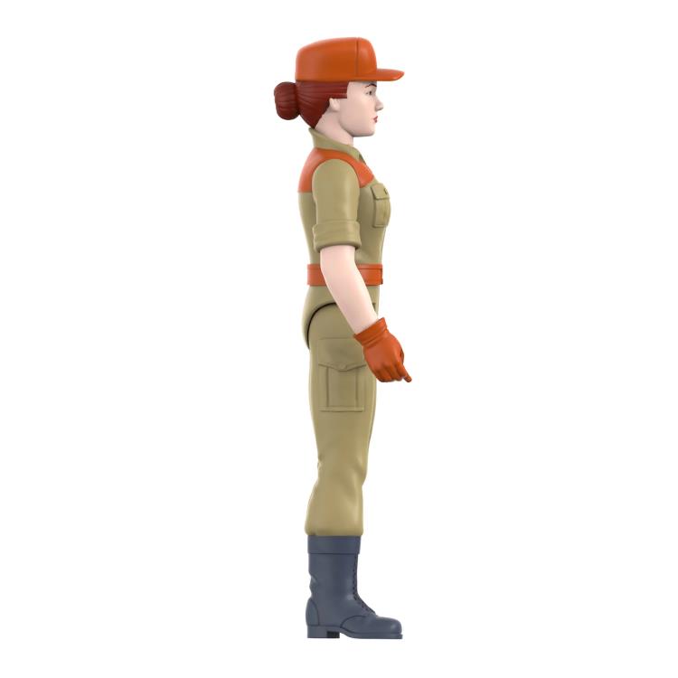 G.I. Joe ReAction Female Soldier with Bun (Pink) Figure Gallery Image 4