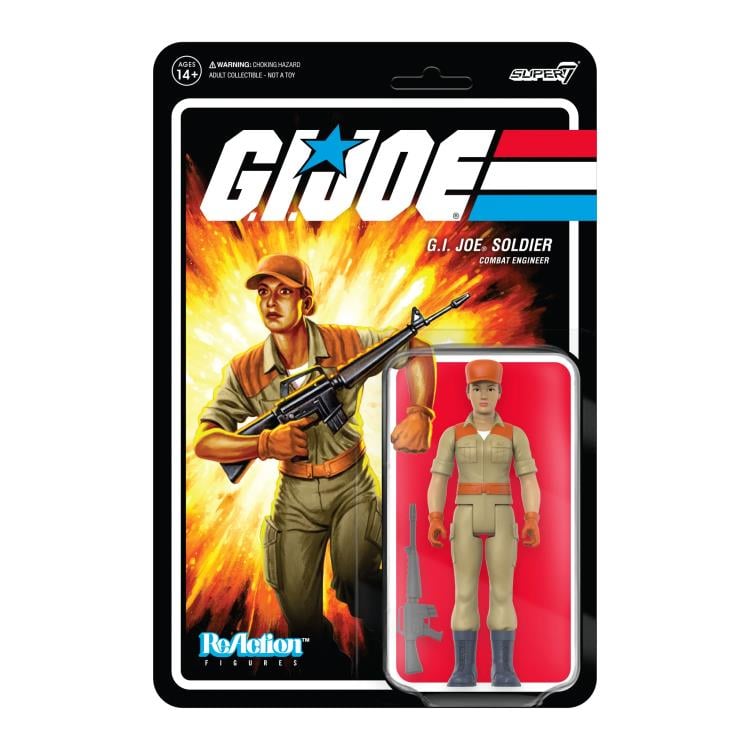 G.I. Joe ReAction Female Soldier with Bun (Tan) Figure Gallery Image 5