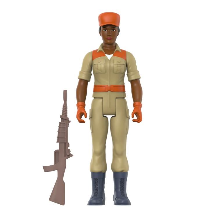 G.I. Joe ReAction Female Soldier with Bun (Brown) Figure Gallery Image 3