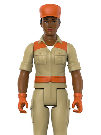 G.I. Joe ReAction Female Soldier with Bun (Brown) Figure Gallery Image 2