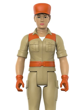 G.I. Joe ReAction Female Soldier with Short Hair (Tan) Figure Gallery Image 2