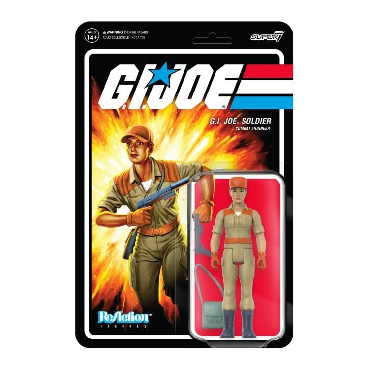 G.I. Joe ReAction Female Soldier with Short Hair (Tan) Figure Gallery Image 5