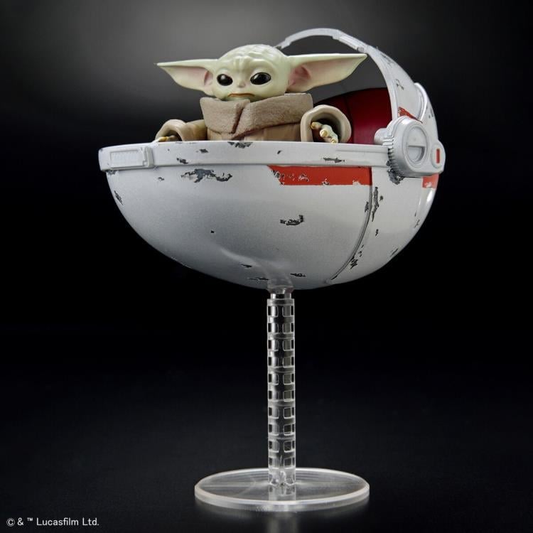 The Mandalorian Grogu 1/4 & 1/12 Scale Model Kit Set Gallery Image 10