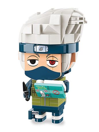 Naruto: Shippuden Kakashi Hatake Building Blocks Toy Set Gallery Image 2