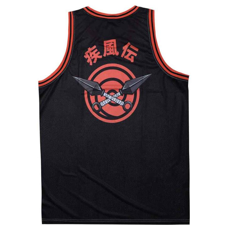 Naruto: Shippuden Sublimated Characters Basketball Jersey Gallery Image 4
