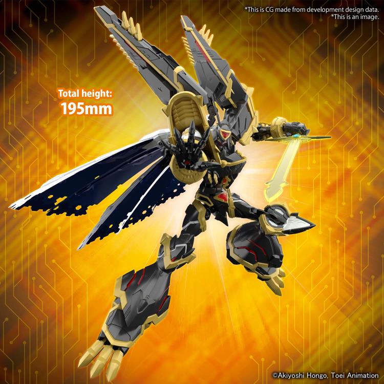 Digimon Figure-rise Standard Amplified Alphamon Model Kit Gallery Image 11