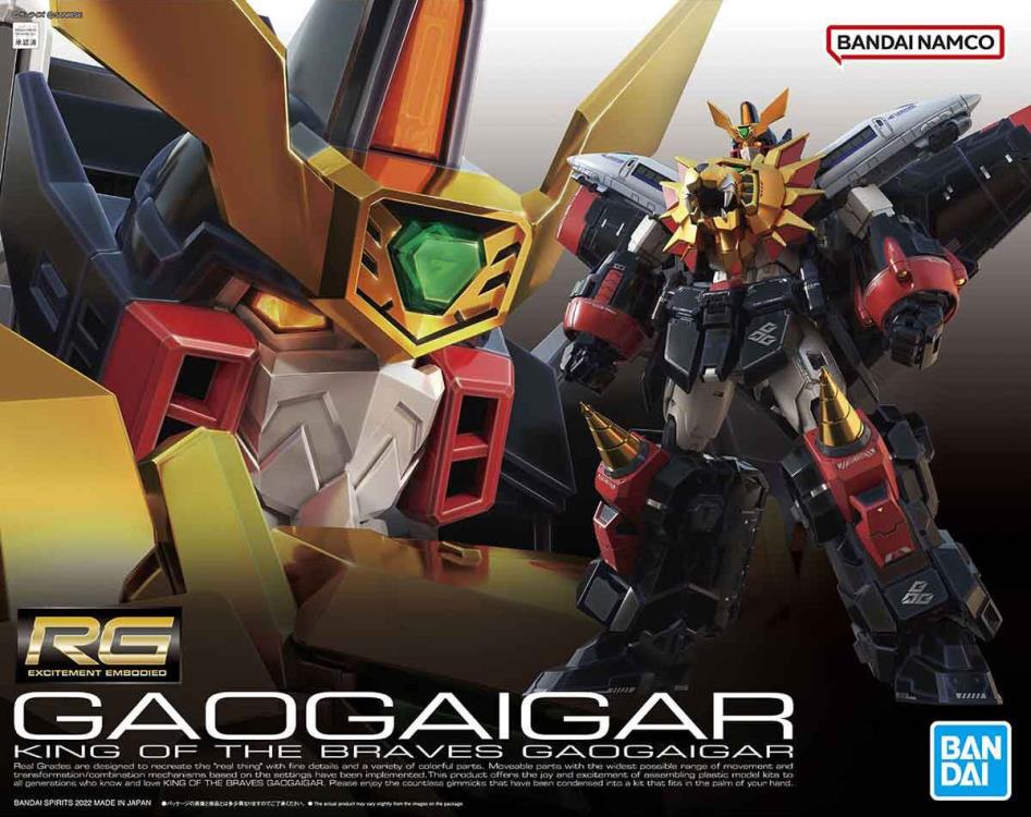 The King of Braves GaoGaiGar RG GaoGaiGar Model Kit Gallery Image 14