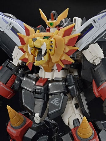 The King of Braves GaoGaiGar RG GaoGaiGar Model Kit Gallery Image 2