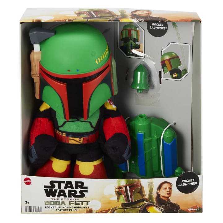The Book of Boba Fett Rocket Launching Boba Fett 12" Plush Gallery Image 8